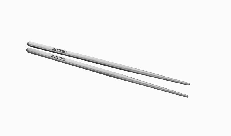 Titanium chopsticks